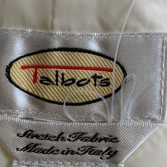 NWT TALBOTS LINEN BLEND CROPPED PANT, MADE IN ITALY.SIZE 6 - Picture 5 of 7